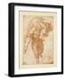 Group from the Last Judgement-Michelangelo Buonarroti-Framed Giclee Print