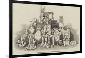 Group from the Mexican Antiquities, Now Exhibiting in Pall-Mall-null-Framed Giclee Print