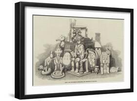 Group from the Mexican Antiquities, Now Exhibiting in Pall-Mall-null-Framed Giclee Print