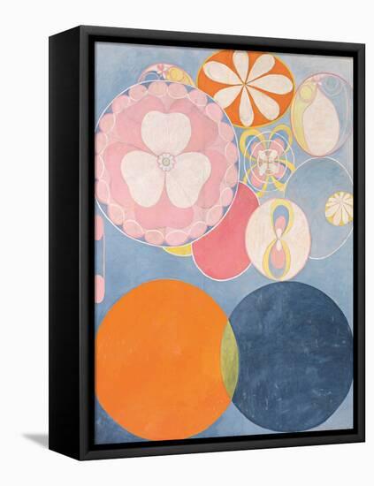 Group Iv, No. 2. the Ten Largest, Childhood, 1907 (Oil and Tempera on Cardboard)-Hilma af Klint-Framed Stretched Canvas