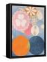 Group Iv, No. 2. the Ten Largest, Childhood, 1907 (Oil and Tempera on Cardboard)-Hilma af Klint-Framed Stretched Canvas