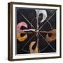 Group IX Suw, the Swan No. 7, 1915 (Oil on Canvas)-Hilma af Klint-Framed Giclee Print