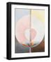 Group Ix/Uw, No. 25, the Dove, No. 1 (Oil on Canvas)-Hilma af Klint-Framed Giclee Print