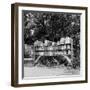 Group of 37 Rural Delivery Mailboxes at Side of Country Road-null-Framed Photographic Print