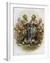 Group of Ainu People, Japan, 1882-Felice Beato-Framed Giclee Print