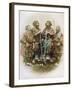 Group of Ainu People, Japan, 1882-Felice Beato-Framed Giclee Print