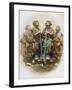 Group of Ainu People, Japan, 1882-Felice Beato-Framed Giclee Print