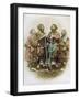 Group of Ainu People, Japan, 1882-Felice Beato-Framed Giclee Print