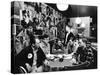 Group of American Army Veterans Who Oppose the Vietnam War Meeting at the Shelter Half Coffeehouse-null-Stretched Canvas