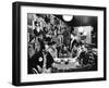 Group of American Army Veterans Who Oppose the Vietnam War Meeting at the Shelter Half Coffeehouse-null-Framed Photographic Print