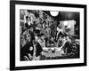 Group of American Army Veterans Who Oppose the Vietnam War Meeting at the Shelter Half Coffeehouse-null-Framed Photographic Print