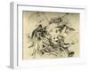 'Group of Angels', c1754, (1928)-Giovanni Battista Tiepolo-Framed Giclee Print