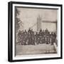 Group of Artillery at Tower Bridge, London, C1910-null-Framed Giclee Print