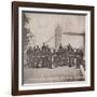 Group of Artillery at Tower Bridge, London, C1910-null-Framed Giclee Print