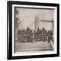 Group of Artillery at Tower Bridge, London, C1910-null-Framed Giclee Print