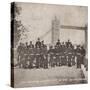 Group of Artillery at Tower Bridge, London, C1910-null-Stretched Canvas