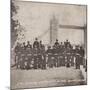 Group of Artillery at Tower Bridge, London, C1910-null-Mounted Giclee Print