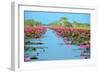 Group of Beautiful Blossom Lotus-num_skyman-Framed Photographic Print