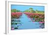 Group of Beautiful Blossom Lotus-num_skyman-Framed Photographic Print