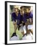 Group of Children in a Field-null-Framed Premium Photographic Print