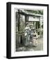 Group of Children, Japan, 1904-null-Framed Giclee Print