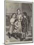 Group of Children of the Royal Caledonian Asylum-null-Mounted Giclee Print