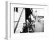 Group of Children on Waterloo Pier, London, C1905-null-Framed Photographic Print