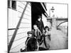 Group of Children on Waterloo Pier, London, C1905-null-Mounted Photographic Print