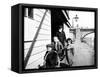 Group of Children on Waterloo Pier, London, C1905-null-Framed Stretched Canvas