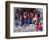 Group of Children Outside School, Gulmit, Upper Hunza Valley, Pakistan, Asia-Alison Wright-Framed Photographic Print