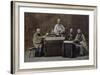 Group of Chinese Bonzes, Engraved and Printed by Gilot, 1896-null-Framed Giclee Print