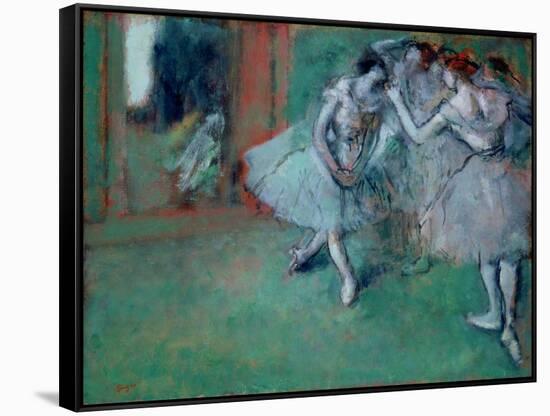 Group of Dancers, 1890s-Edgar Degas-Framed Stretched Canvas