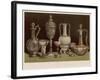 Group of Engraved and Coloured Glass by Messrs Pellatt and Co, London-null-Framed Giclee Print