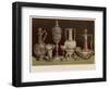 Group of Engraved and Coloured Glass by Messrs Pellatt and Co, London-null-Framed Giclee Print