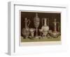 Group of Engraved and Coloured Glass by Messrs Pellatt and Co, London-null-Framed Giclee Print