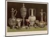 Group of Engraved and Coloured Glass by Messrs Pellatt and Co, London-null-Mounted Giclee Print