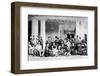 Group of Europeans in Colonial India, C.1870s-null-Framed Premium Photographic Print
