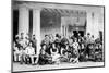 Group of Europeans in Colonial India, C.1870s-null-Mounted Photographic Print