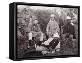 Group of Explorers, Judea District, Palestine, 1867-Corporal Henry Phillips-Framed Stretched Canvas