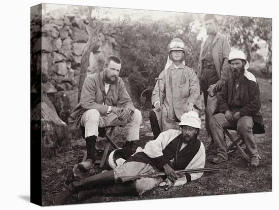 Group of Explorers, Judea District, Palestine, 1867-Corporal Henry Phillips-Stretched Canvas