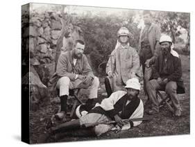 Group of Explorers, Judea District, Palestine, 1867-Corporal Henry Phillips-Stretched Canvas