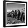 Group of Fairly Well Equipped Male and Female Resistance Fighters, Called the Andartes-Dmitri Kessel-Framed Photographic Print