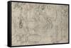 'Group of Figures in Conversation', c1480 (1945)-Leonardo Da Vinci-Framed Stretched Canvas