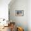 Group of Four Grotesque Chimneys on the Roof of La Pedrera (Casa Mila)-James Emmerson-Framed Photographic Print displayed on a wall