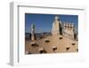 Group of Four Grotesque Chimneys on the Roof of La Pedrera (Casa Mila)-James Emmerson-Framed Photographic Print