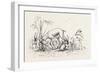 Group of Gazelles. Egypt, 1879-null-Framed Giclee Print