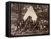 Group of Guides for the Army of the Potomac, 1862 (Albumen Print)-Alexander Gardner-Framed Stretched Canvas