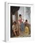 Group of Gypsies, 1849-Auguste Migette-Framed Giclee Print