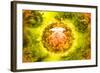 Group of H5N1 Virus with Glassy View-null-Framed Art Print