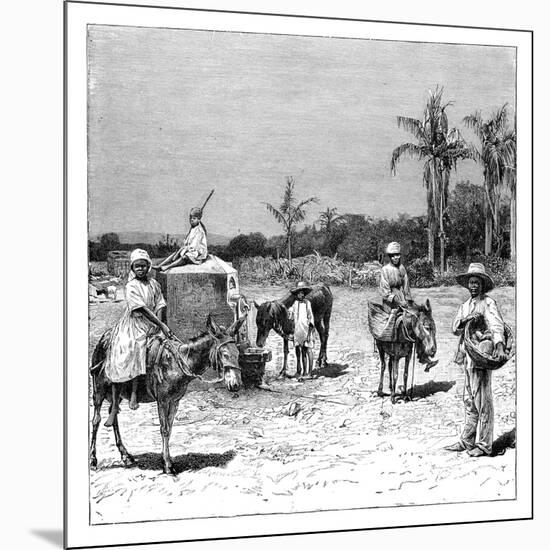 Group of Haitians, C1890-null-Mounted Giclee Print